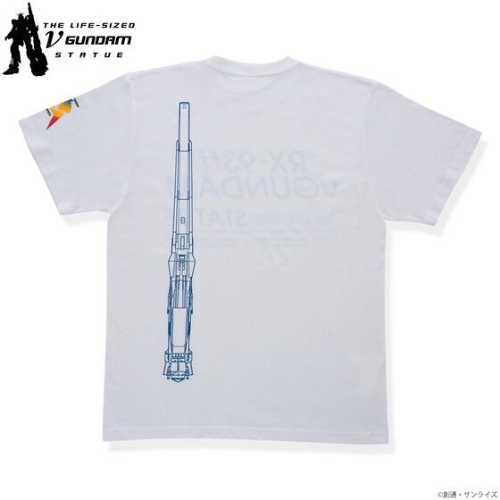 PRE-ORDER : Life-sized νGundam Statue T-shirt