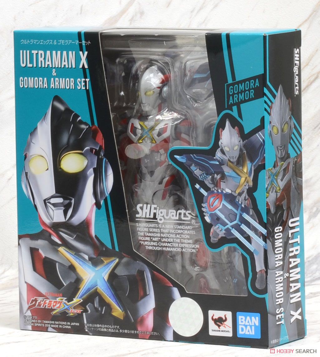 Pre-order : S.H.Figuarts Ultraman X & Gomora Armor Set (Repeat item)