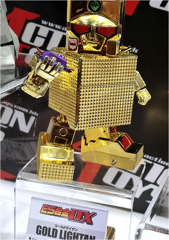 ES Gokin - DX Series 03 The Golden Warrior Gold Lightan (24K Gold Plated ver.) by Action Toys