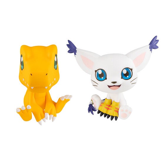 PRE-ORDER : Rukappu Digimon Adventure Agumon & Tailmon Set [Limited Benefits with Cushion]