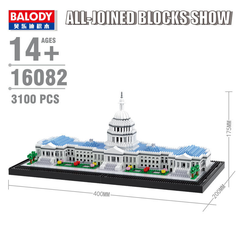 Balody 16082 US Capitol 3100pcs