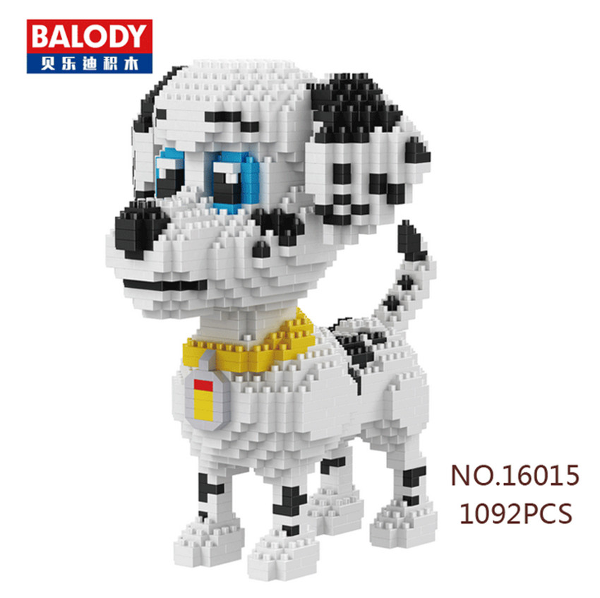 Balody 16015 The Secret Pets of Life Spotty 1092pcs