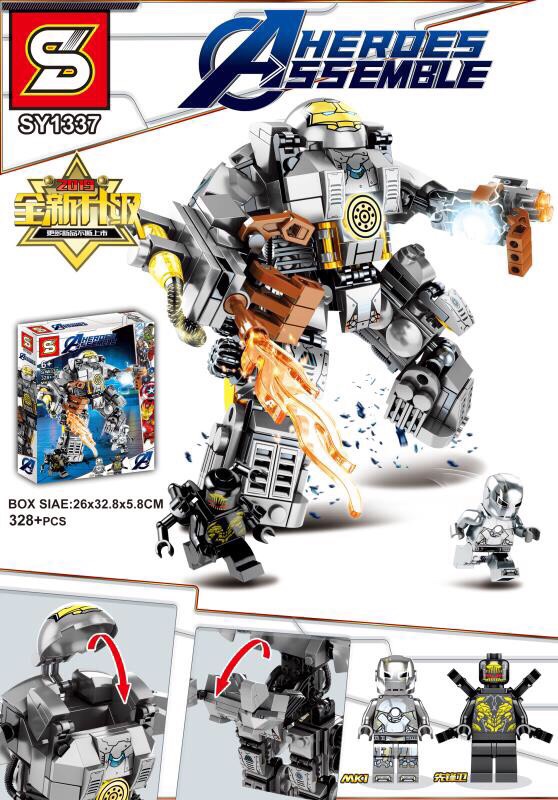 SY 1337-1340 Avengers Iron Man Hulk Busters