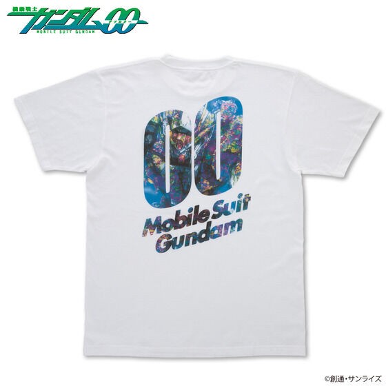 PRE-ORDER : Mobile Suit Gundam 00 00 Design / Flower Motif Series T-shirt
