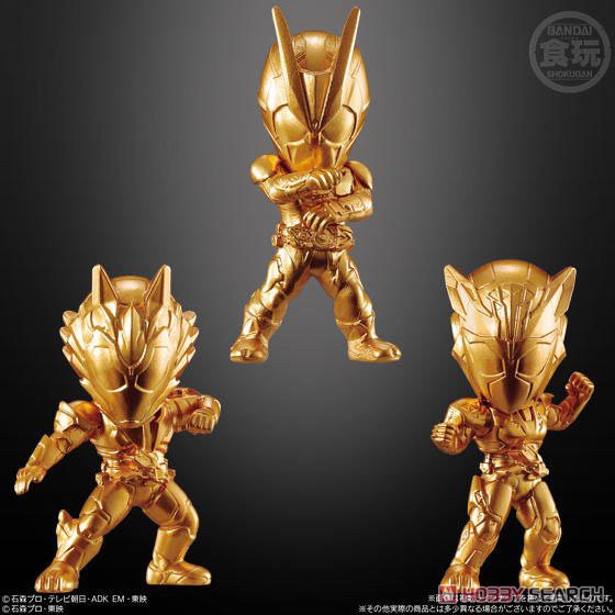 ฟิกเกอร์ Kamen Rider Gold Figure vol. 01 by Bandai (Set of 16)