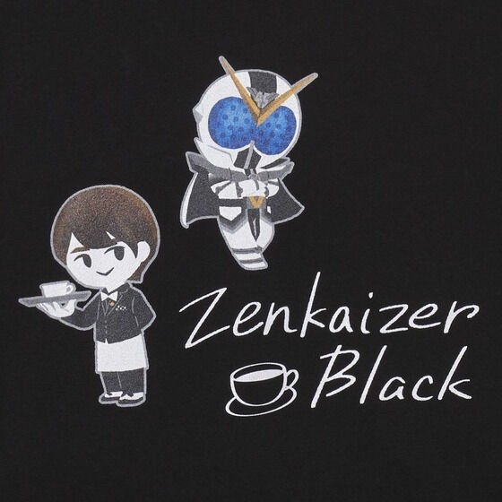 PRE-ORDER : Avataro Sentai Donbrothers Zenkaizer Black Kaito Goshikida T-shirt