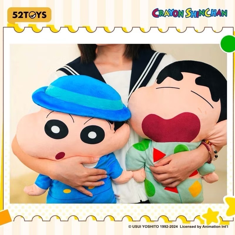 ตุ๊กตาชินจัง หมอนอิง พร้อมส่ง ร้านไทย 🚘 | Crayon Shinchan Cushion Series Plush by LCDX