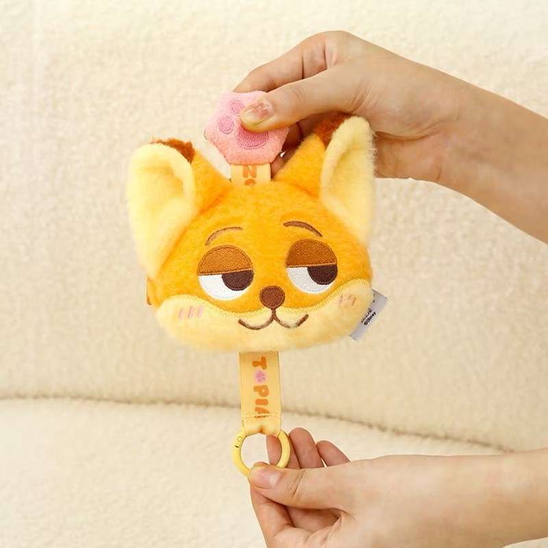ตุ๊กตาพวงกุญแจ กระเป๋าใส่เหรียญ ลิขสิทธิ์แท้ - Disney - Zootopia Plush Pendant Coin Purse Keychain by Potdemiel