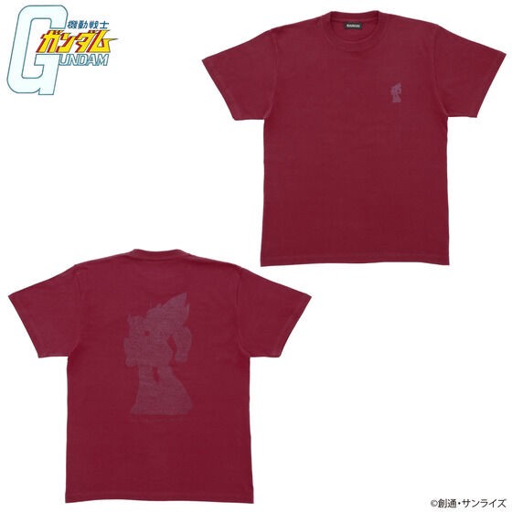 PRE-ORDER : Mobile Suit Gundam Silhouette Design Series T-shirt