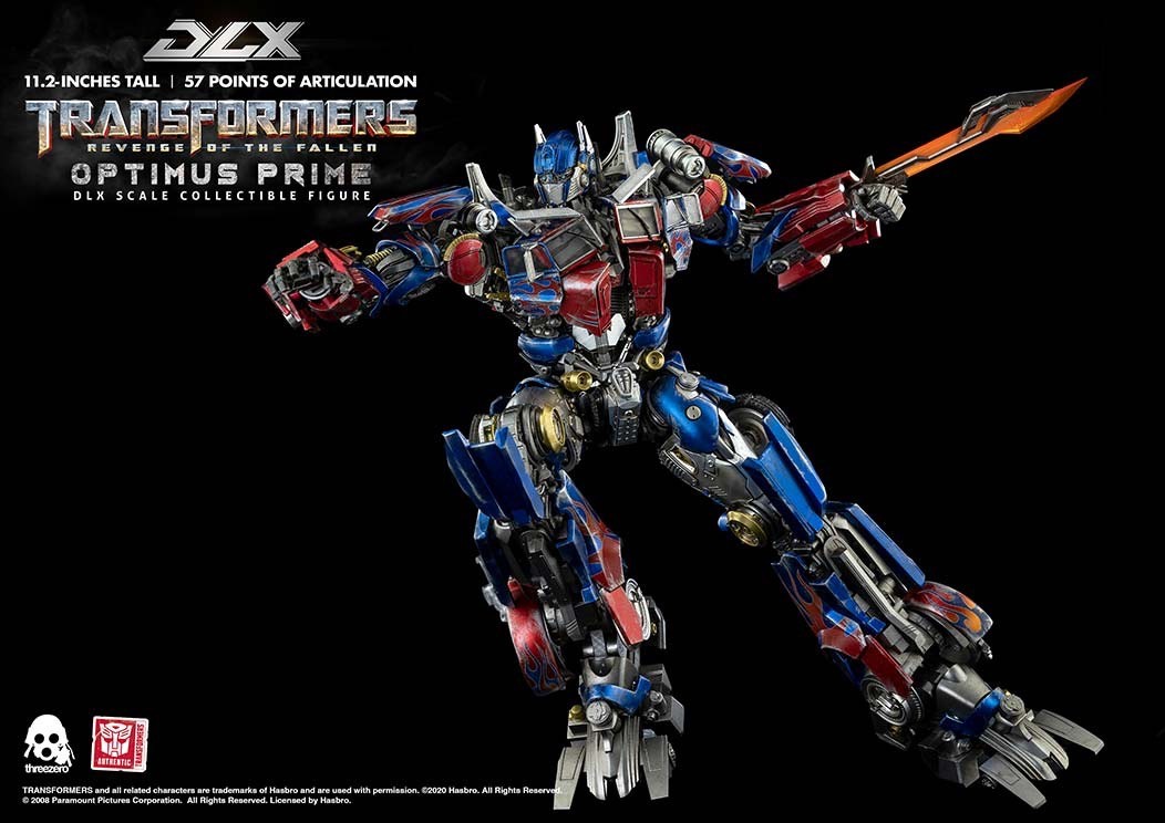Pre-order : Transformers: Revenge of the Fallen DLX Optimus Prime by ThreeZero (Reissue)