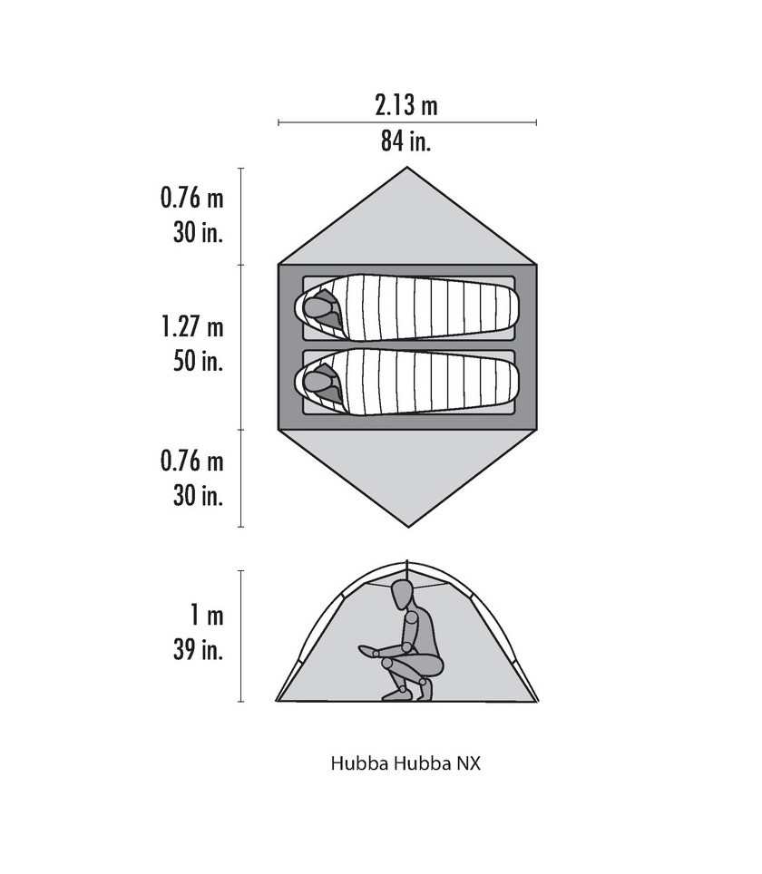 เต็นท์ MSR Hubba Hubba NX Tent EU