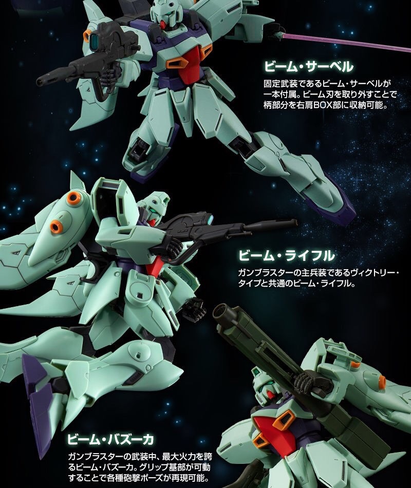 PRE-ORDER : RE 1/100 GUNBRASTER (WITH BONUS) PLASTIC MODEL