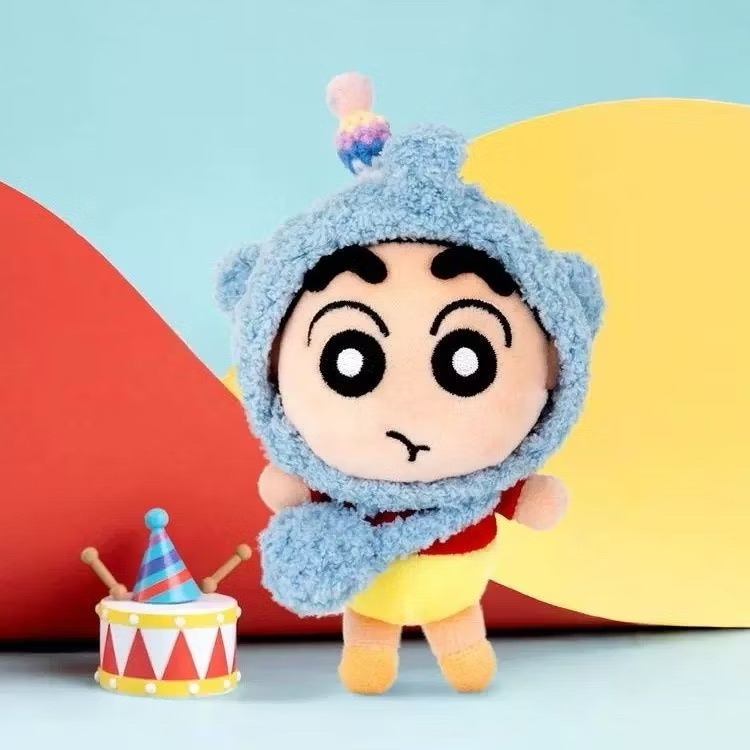 Crayon Shinchan - Cosmetic Zoo Series Plush Keychain by Youmai