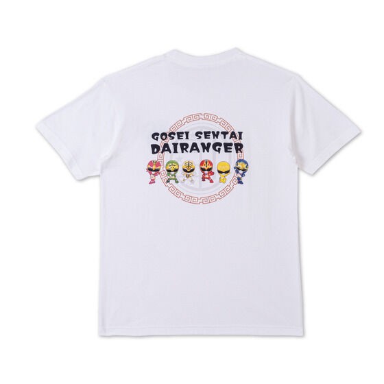 PRE-ORDER : Gosei Sentai Dairanger Deformed T-shirt