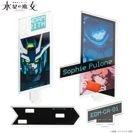 PRE-ORDER : Mobile Suit Gundam The Witch from Mercury Acrylic Stand (2 types in total Sophie Pulone / Norea Du Noc)