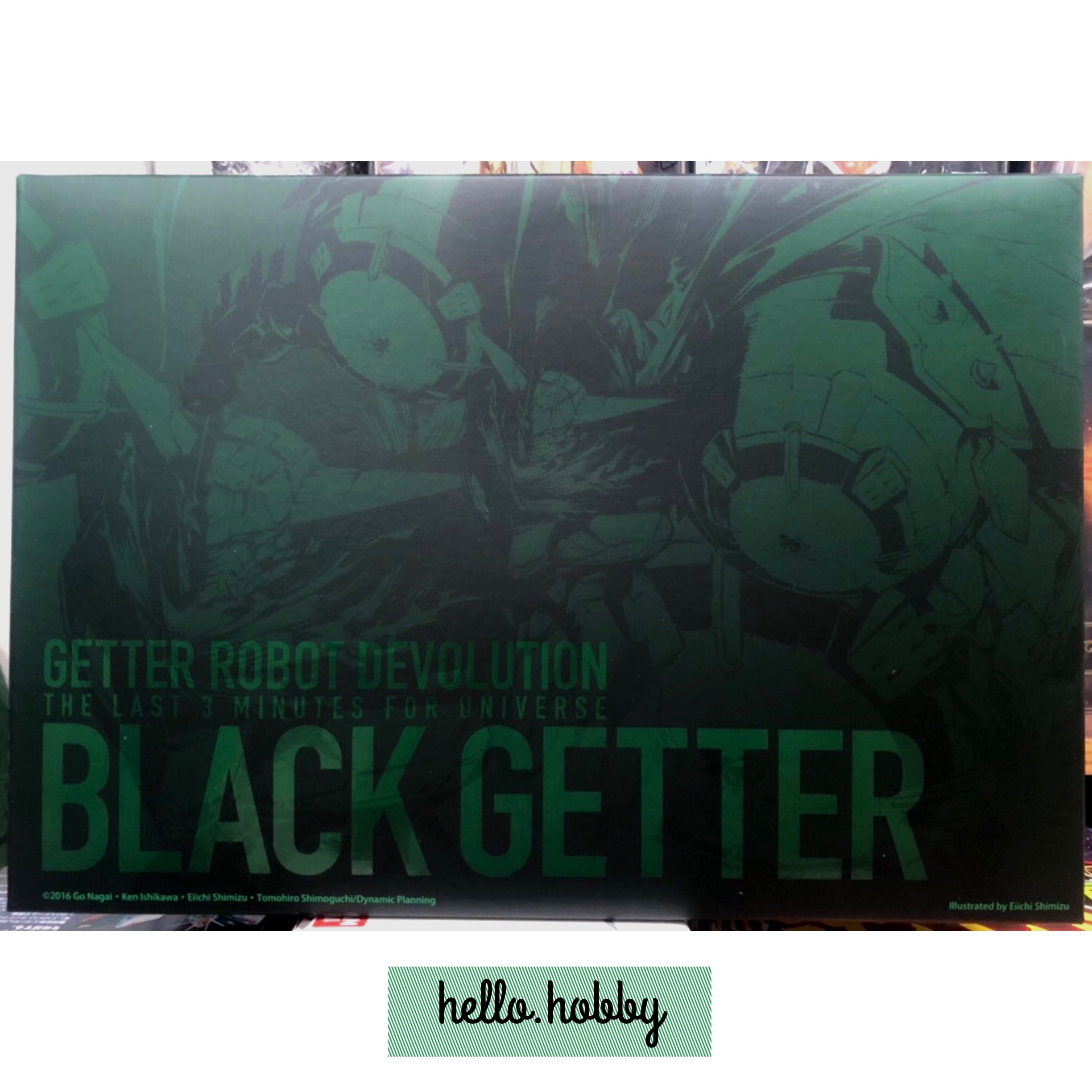 RIOBOT Getter Robo Devolution -The Last Three Minutes of the Universe- Black Getter by SEN-TI-NEL