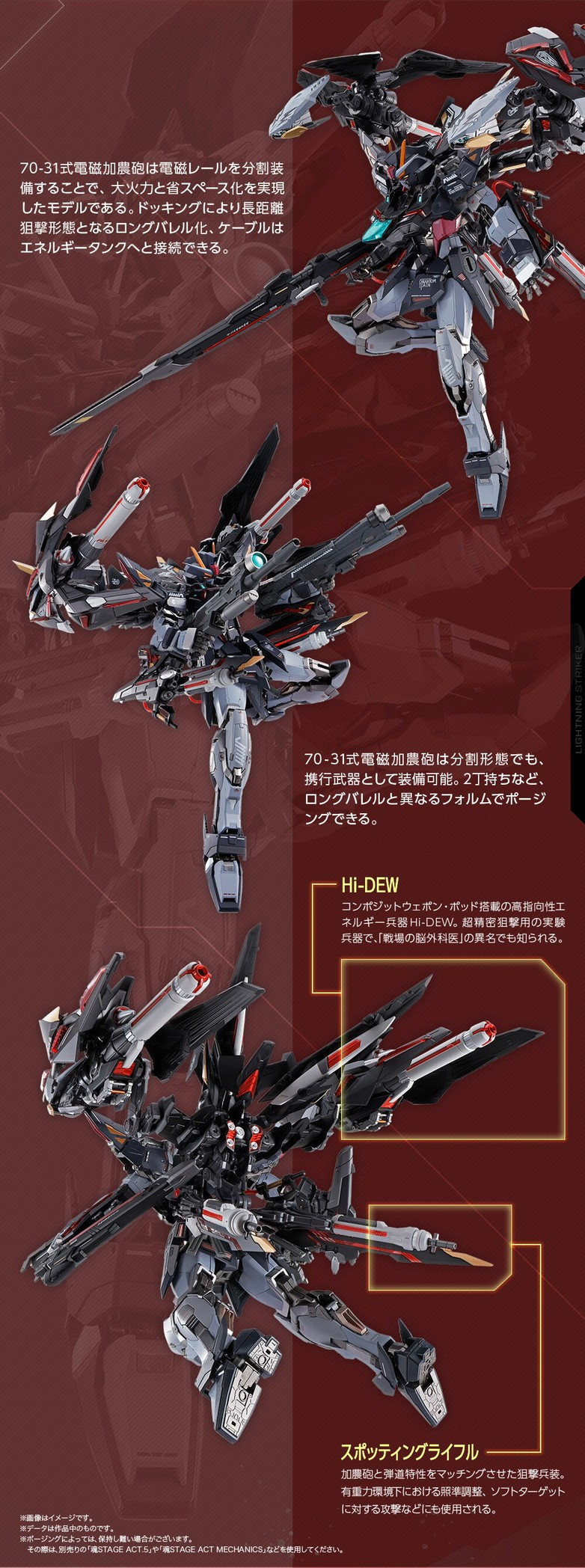 PRE-ORDER : METAL BUILD Lightning Striker (Alternative Strike Ver.)