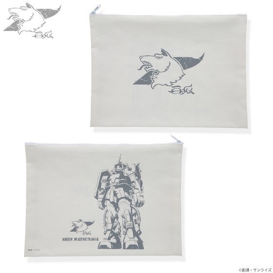 PRE-ORDER : Mobile Suit Gundam MSV Pilot Series Big Size Pouch