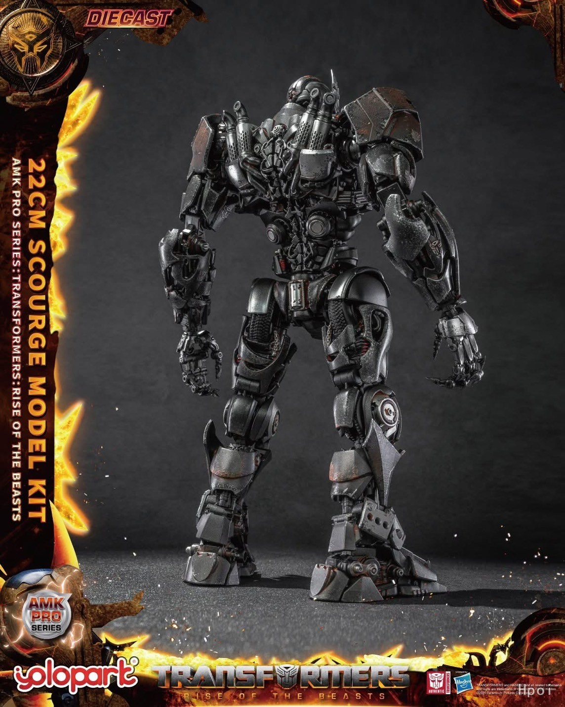 Pre-order : AMK PRO Series Transformers: Rise of the Beasts Scourge Model Kit by YOLOPARK