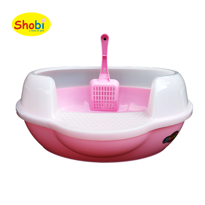 ห้องน้ำแมวทรงกลม