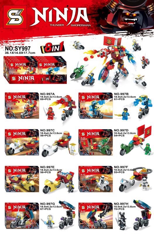 SY 997 A-H Ninjago