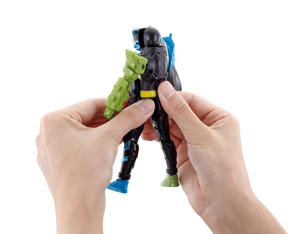 Masked Rider Build - BCR07 KR Build Pirate Train Form by Bandai