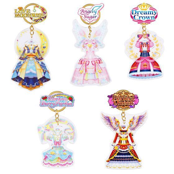 PRE-ORDER : Aikatsu! Style Dress Acrylic Keychain