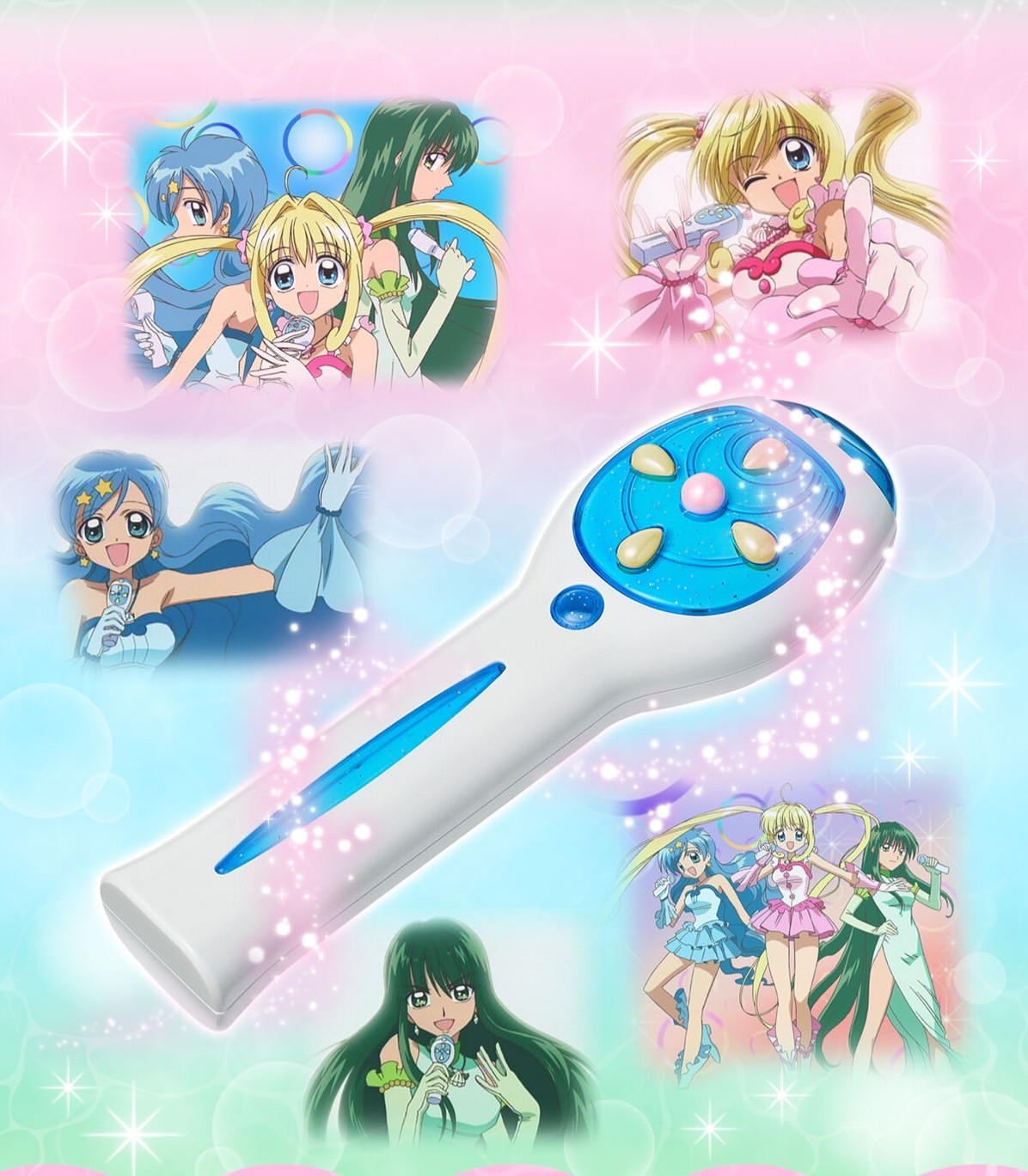 PRE-ORDER : Mermaid Melody Pichi Pichi Pitch Special Memorize e-pitch Microphone (Lucia Nanami/Hanon Hosho/Rina Toin) (3 types in total)