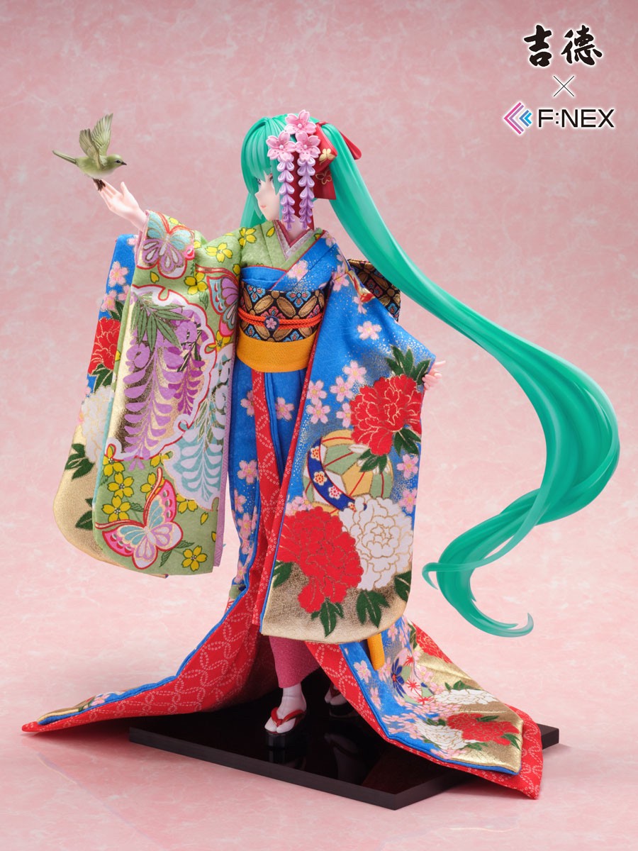 Pre-order : Yoshitoku x F:NEX Hatsune Miku -Japanese Doll- 1/4 Scale Figure by Design Coco x FuRyu