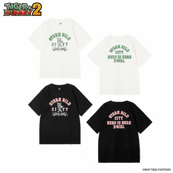 PRE-ORDER : X-girl × TIGER & BUNNY 2