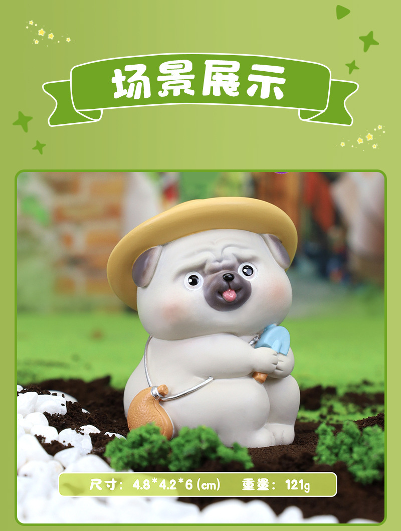 Blind Box ชุดหมาผัก ได้ 1 กล่อง- Vegetable Fairy The World of Vegetable (set of 6+1secret)