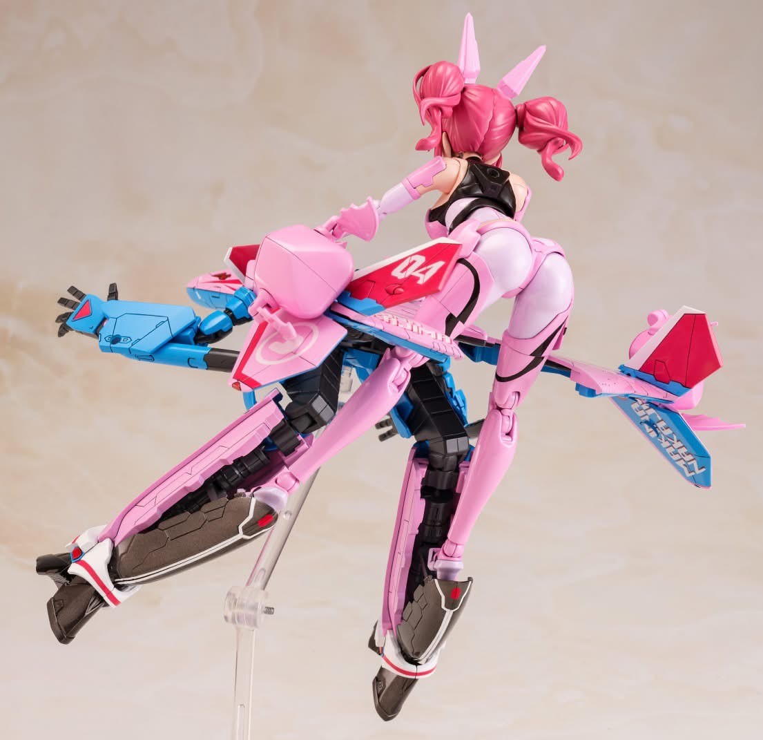 Pre-order : V.F.G. Macross Delta VF-31A Kairos Makina Nakajima Plastic Model Kit by Aoshima (Reissue)