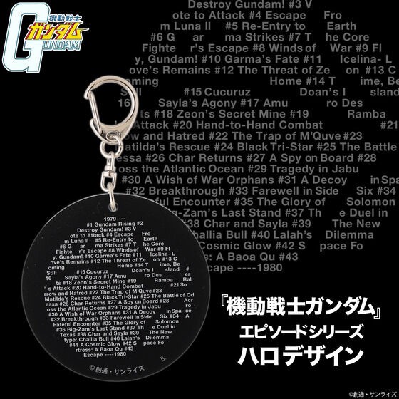 PRE-ORDER : Mobile Suit Gundam Episode Series Acrylic Charm Haro Design