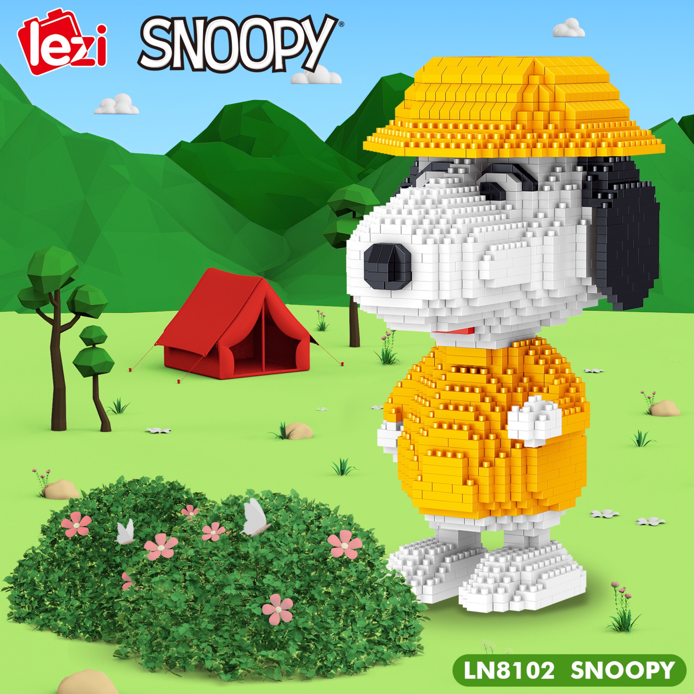 Lezi 8101-8105 Snoopy