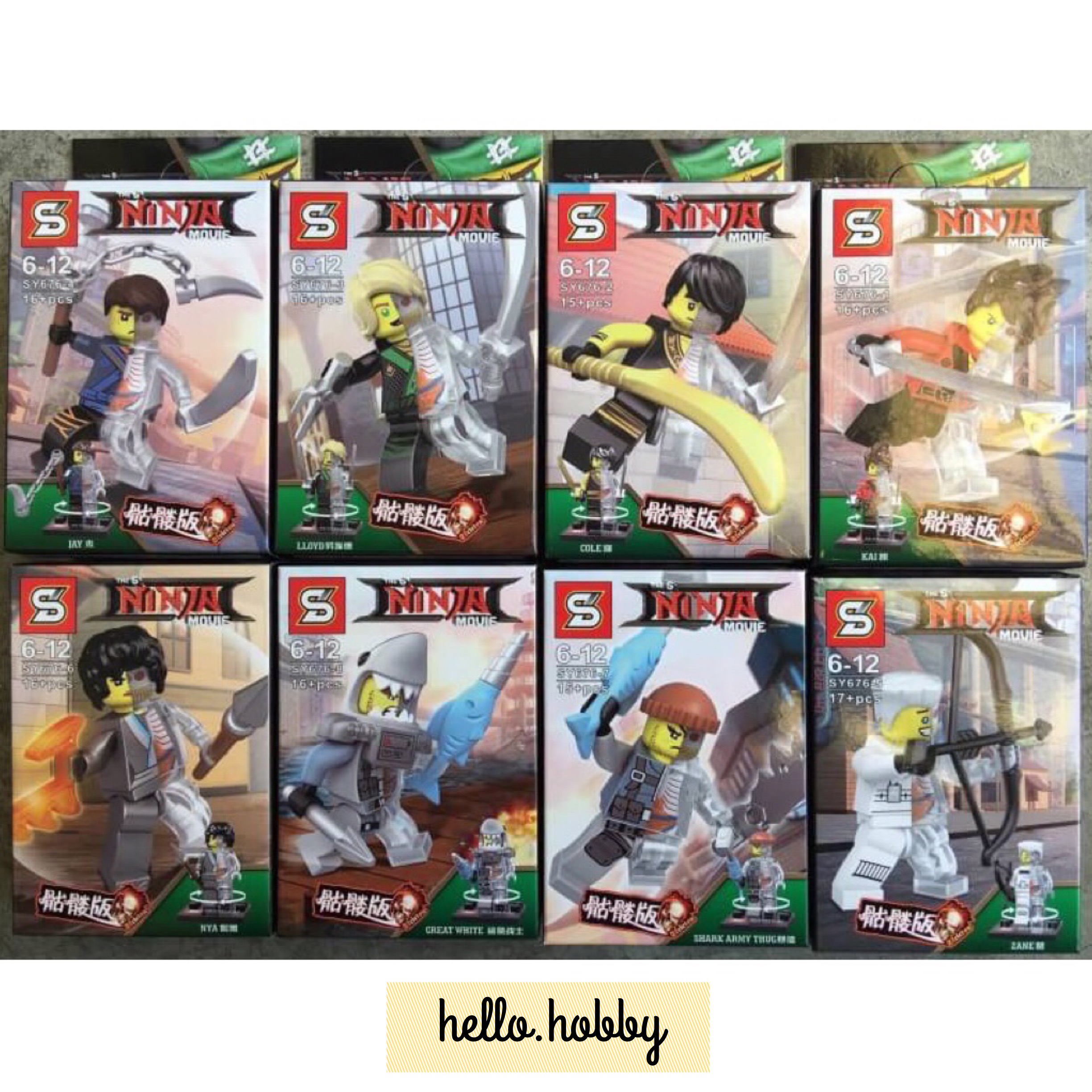 SY 676 1-8 Ninjago