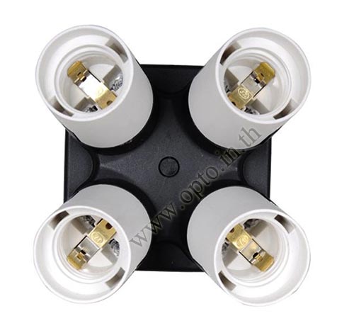 E27 with 4 in 1 Bulb Holder for Continuous Day lighting
