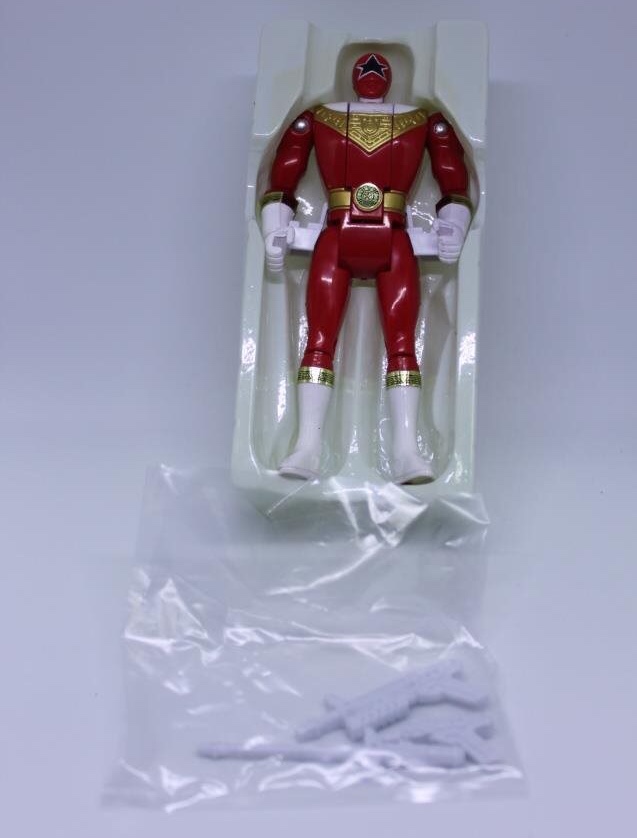 Chouriki Sentai Ohranger - Flip Head Red Figure by Bandai
