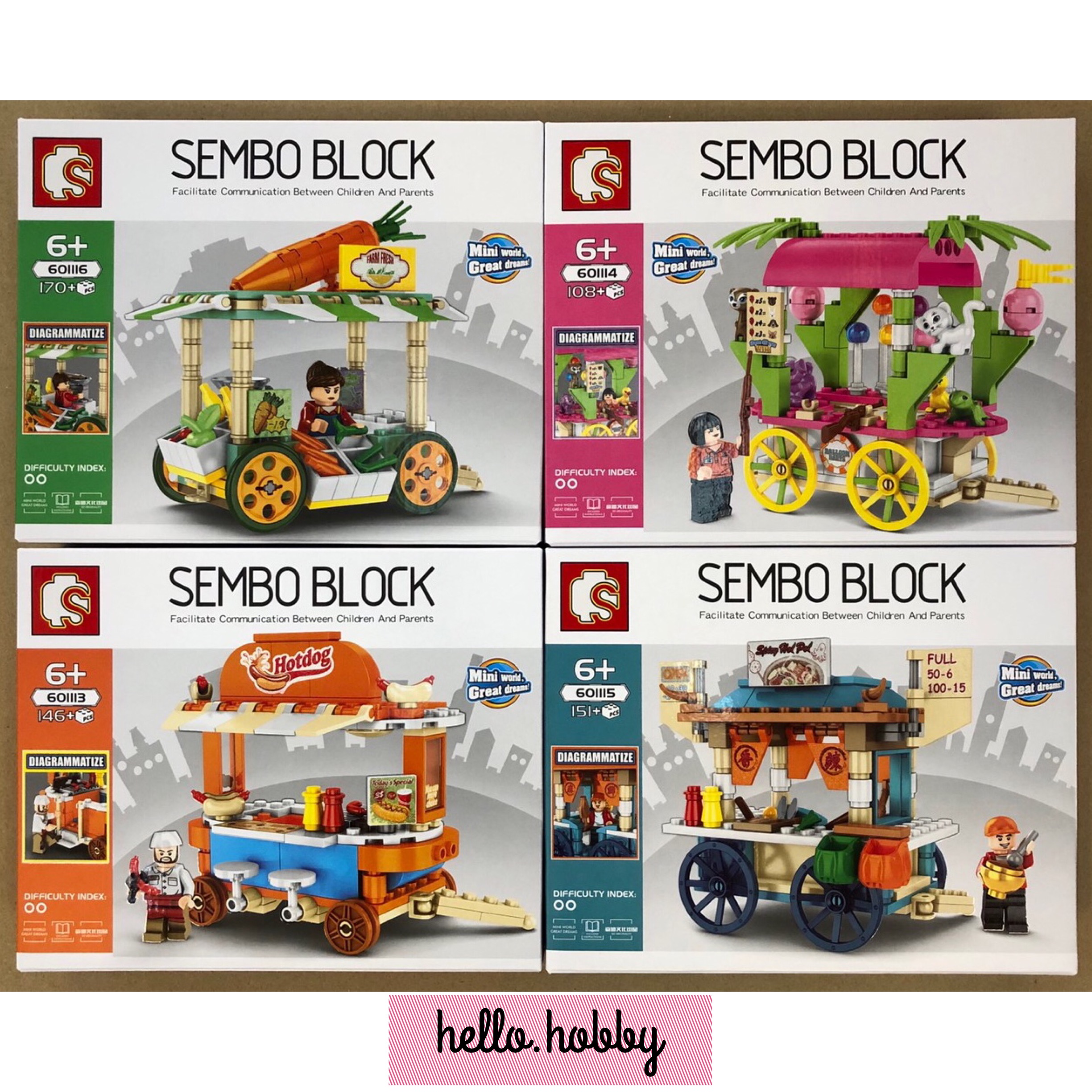 Sembo Block 601113-601116