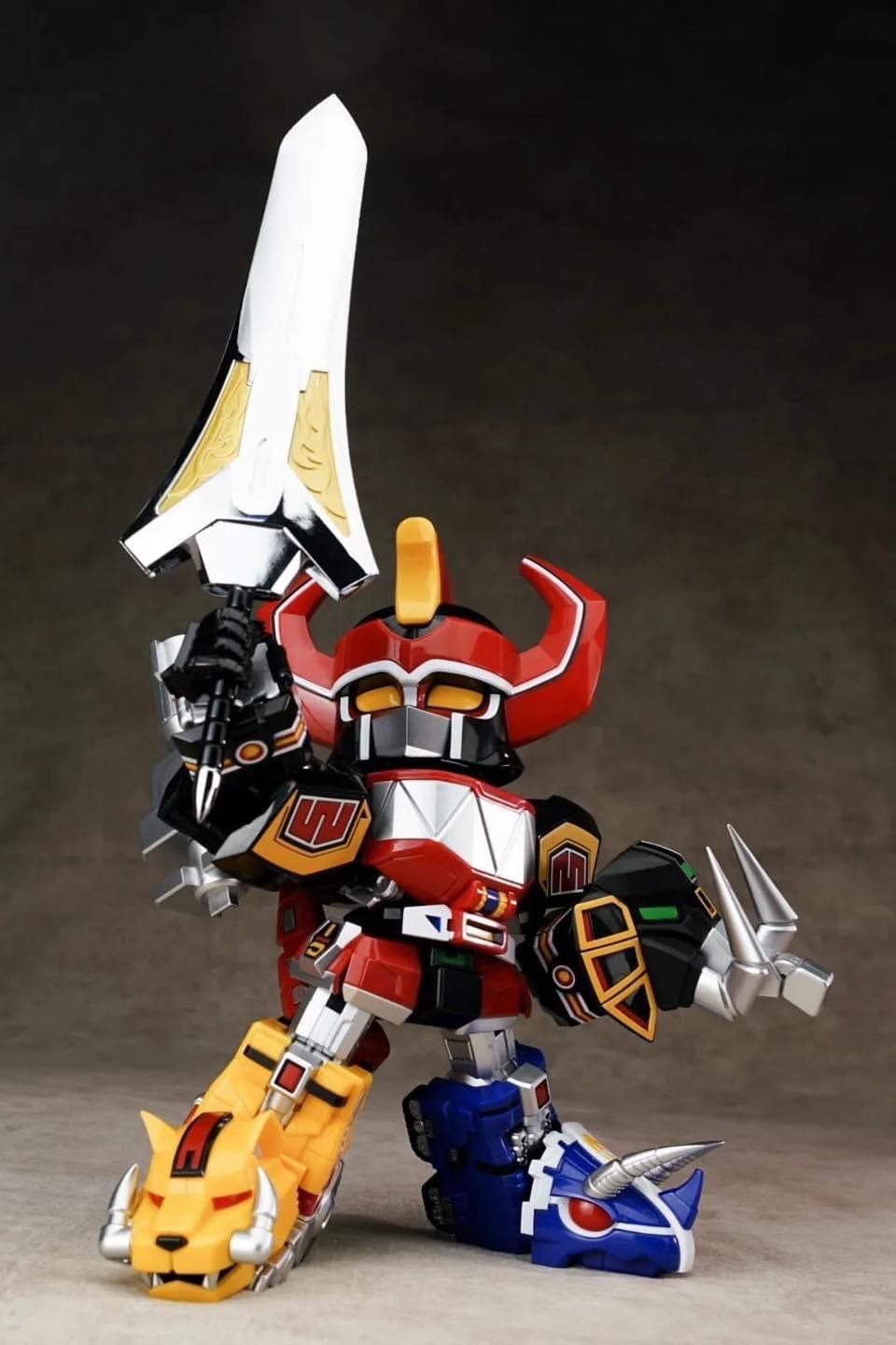 Kyoryu Sentai Zyuranger : MIGHTY DEFORMED Series 01 Daizyujin Dino Megazord by Action Toys