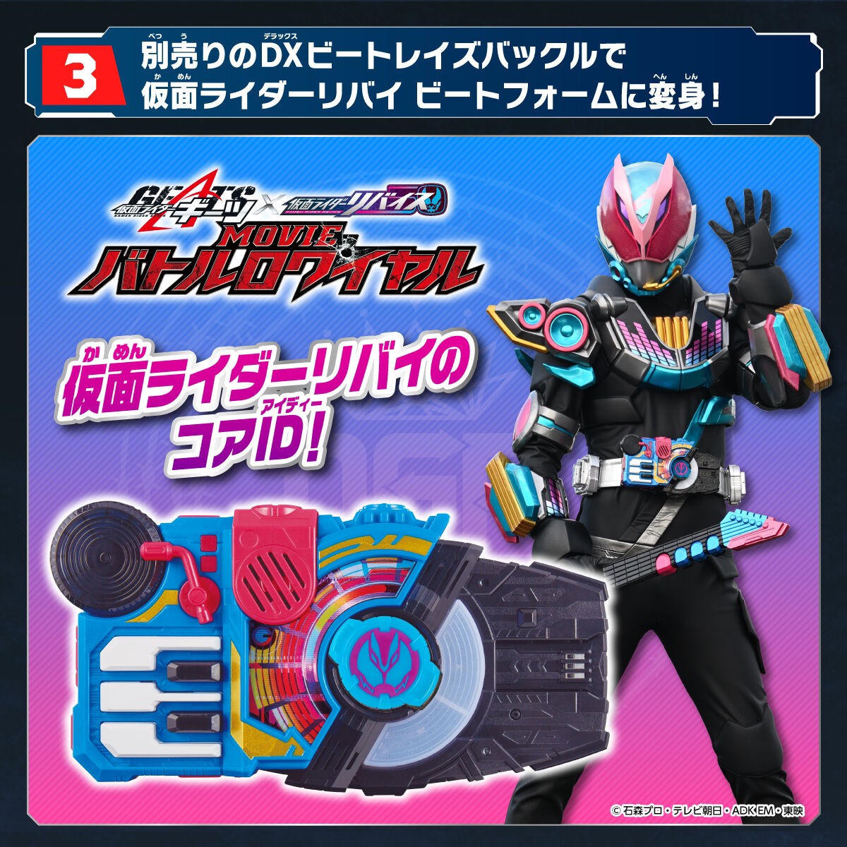 Masked Rider Geats - Kamen Rider Core ID Set by Premium Bandai (Limited มีกล่องน้ำตาล)