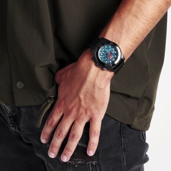 PRE-ORDER : Kamen Rider BLACK RX / Kamen Rider No.1 Solar Chronograph Watch