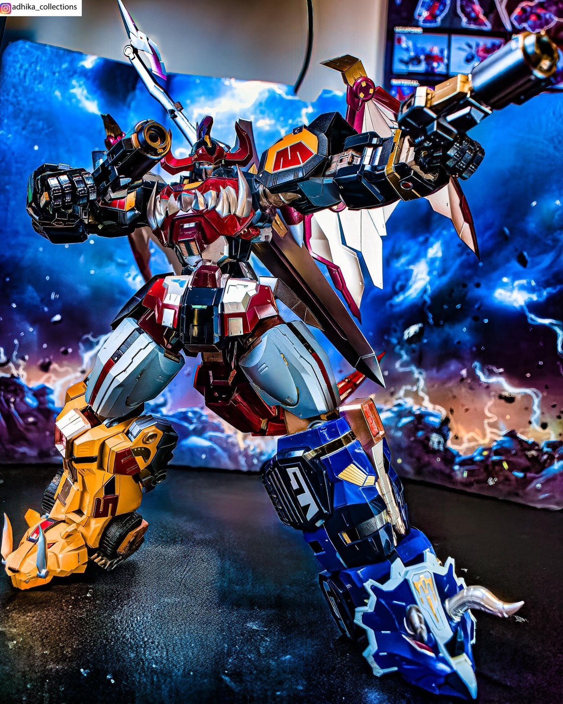 [Go! Kara Kuri Combine] Dino Megazord By Flame Toys