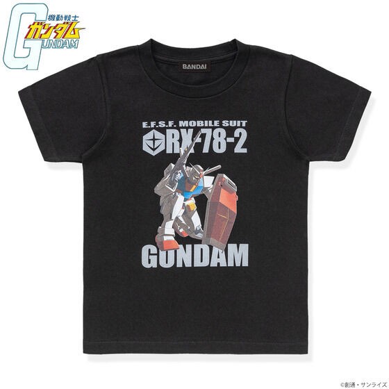 PRE-ORDER : Mobile Suit Gundam Full Color T-shirt Kid Size 2nd