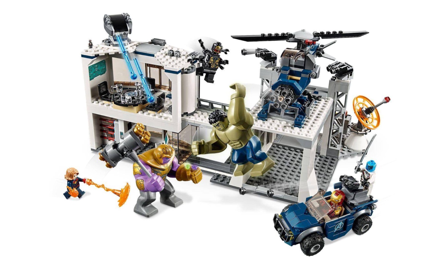Lepin 07123 Avengers Compound Battle 783pcs