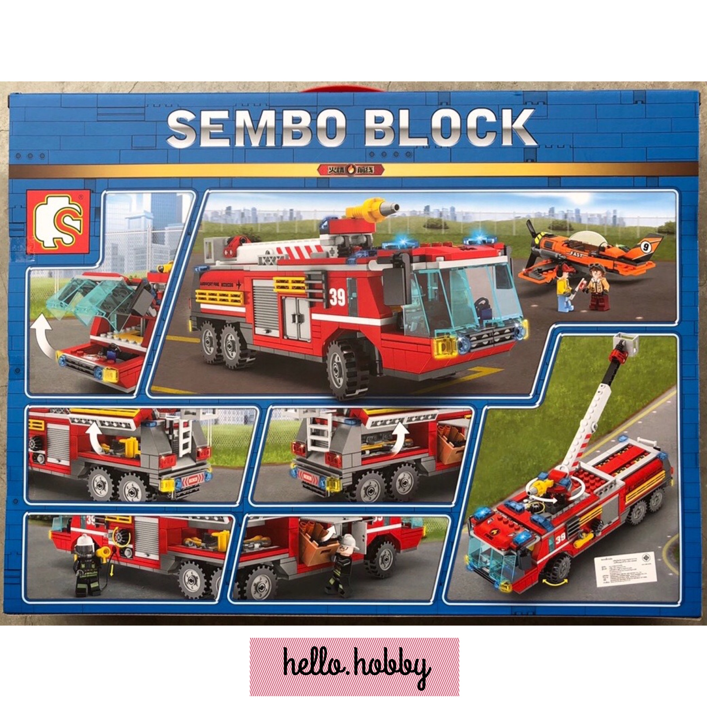 Sembo Block - 603039 Fire Frontline 580pcs