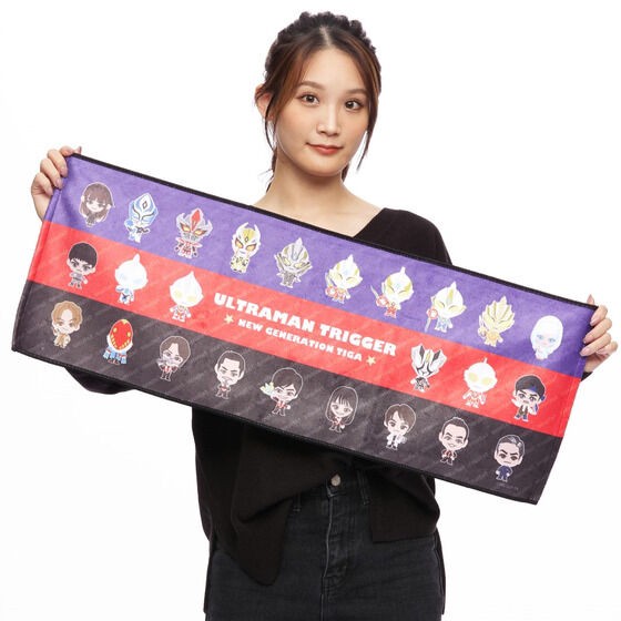 PRE-ORDER : Ultraman Trigger Large Assembly Face Towel