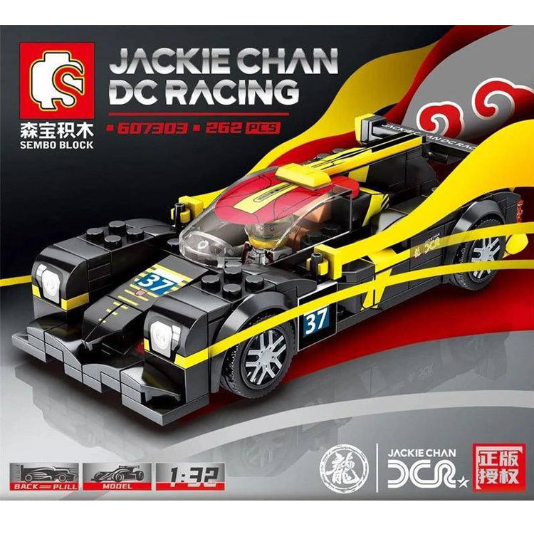 Sembo block 607300-607304 Jackie Chan DC Racing