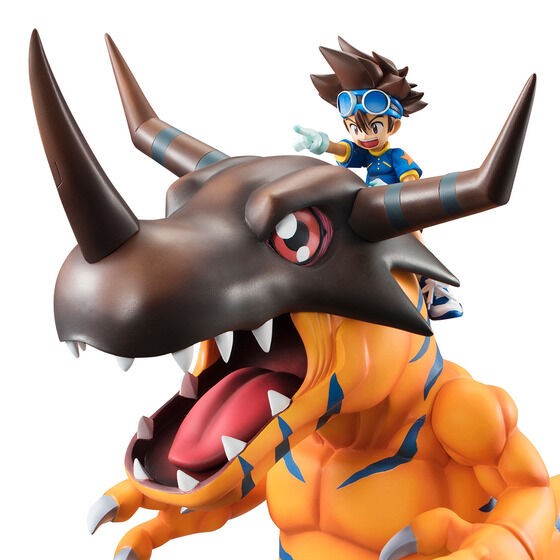 PRE-ORDER : G.E.M. Series Digimon Adventure (Greymon & Yagami Taichi) PVC Figure [Resale]