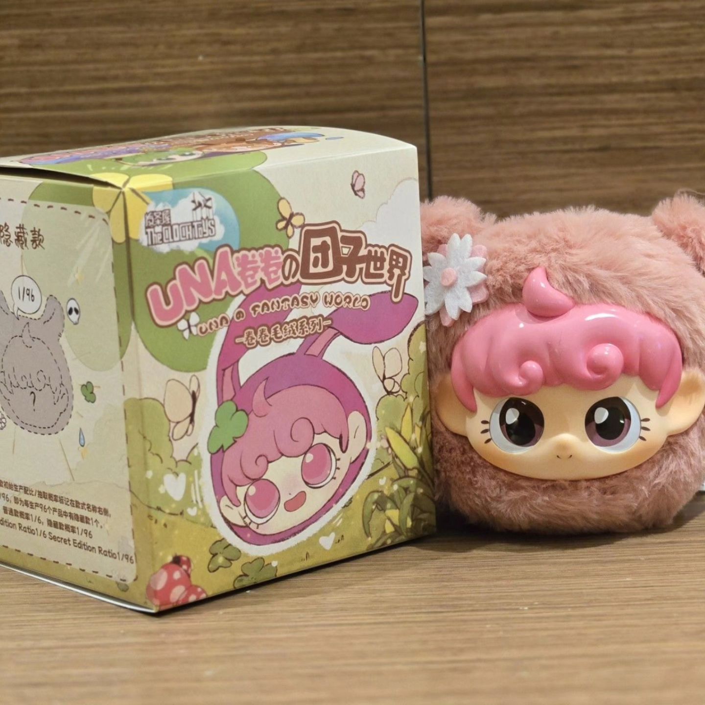 ตุ๊กตาพวงกุญแจ UNA Fantasy World - Roll Plush Toy Series by The Clock Toys
