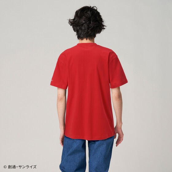 PRE-ORDER : Mobile Suit Gundam Mark Basic Line Embroidery T-shirt